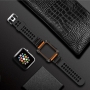 Kovček za Totudesign s trakom za Apple Watch 1/2/3 - 42mm - oranžna