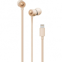 Odlikuje originalne slušalke urBeats3 s strelovodnim priključkom za naprave Apple - zlato