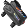 Wheel up Bike Bag vodoodporna torba za kolo s prostorom za iPhone - črna