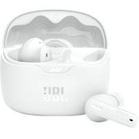 JBL Brezžične slušalke Tune Beam TWS - bele