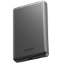 Power bank ENERGEA AluPac Air MagSafe z vrati USB-C - 10.000 mAh - siva