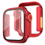 Etui v stilu Watch Ultra s kaljenim steklom za Apple Watch 42mm (Series 10 / 11) - rdeče