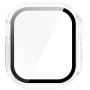 Etui v stilu Watch Ultra s kaljenim steklom za Apple Watch 42mm (Series 10 / 11) - mlečno
