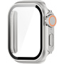 Etui v stilu Watch Ultra s kaljenim steklom za Apple Watch 42mm (Series 10 / 11) - srebrno