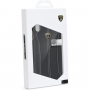 Originalna usnjena prevleka za Lamborghini Huracan za iPhone XR - črna