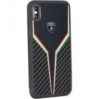 Originalna prevleka za Lamborghini za iPhone XS Max - črna
