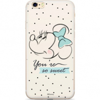 Plastični pokrov Minnie za iPhone 6 Plus / 7 Plus / 8 Plus - bela