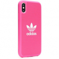 ADIDAS originalna trda plastična prevleka za iPhone XS Max - roza