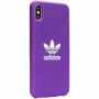 ADIDAS originalna trda plastična prevleka za iPhone XS Max - vijolična