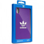 ADIDAS originalna trda plastična prevleka za iPhone XS Max - vijolična