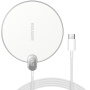 ESSAGER ES-WC15 brezžični polnilec z zaslonom za iPhone - 15W - bela