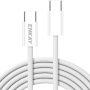 ENKAY pleten polnilni in podatkovni kabel - USB-C na USB-C - 2 m - bel