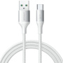 JOYROOM S-A28 pleten polnilni in podatkovni kabel - USB-A na USB-C - 1 m - bel