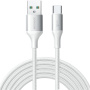 JOYROOM S-A28 pleten polnilni in podatkovni kabel - USB-A na USB-C - 2 m - bel