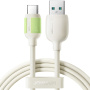 JOYROOM S-A53 polnilni in podatkovni kabel - USB-A na USB-C - 1,2 m - bež