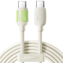 JOYROOM S-A53 polnilni in podatkovni kabel - USB-C na USB-C - 2 m - bež