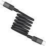 MOMAX Mag.Link magnetni polnilni in podatkovni kabel - USB-C na USB-C - 1 m - črn