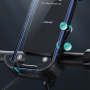 USAMS ZJ078 držalo za kolo in motorno kolo za krmilo za iPhone - črno