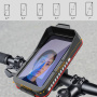 Univerzalno vodoodporno ohišje z držalom za kolo in motor na krmilo za iPhone - črno