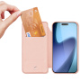 DUX DUCIS Skin Pro flip ovitek za iPhone Air - rožnato zlata