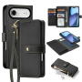DUX DUCIS Lawa 2v1 odstranljiv flip ovitek z MagSafe in denarnico za iPhone Air - črn