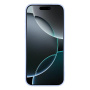 Matiran ovitek iz mehke plastike za iPhone 17 Pro – svetlo moder