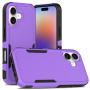 Super vzdržljiv ovitek za iPhone 17 - vijoličen