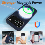Silikonski ovitek z MagSafe za iPhone 17 Pro Max - temno moder