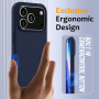 Silikonski ovitek z MagSafe za iPhone 17 Pro Max - temno moder