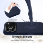 Silikonski ovitek z MagSafe za iPhone 17 Pro Max - temno moder