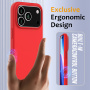 Silikonski ovitek z MagSafe za iPhone 17 Pro Max - rdeč