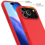 Silikonski ovitek z MagSafe za iPhone 17 Pro Max - rdeč