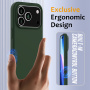 Silikonski ovitek z MagSafe za iPhone 17 Pro Max - temno zelen