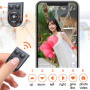 Z16 panoramska Bluetooth selfie palica s tripodom in lučjo za iPhone - bela