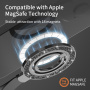 Bleščeče magnetno MagSafe vrtljivo 360° stojalo za iPhone - roza