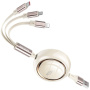 WEKOME Star Series 3v1 izvlečni polnilni in podatkovni kabel - USB-A na USB-C / Lightning / micro USB - 1,2 m - bež