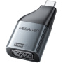 ESSAGER ES-OTG22 video redukcija - VGA na USB-C - temno siva