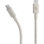 Beats Woven pleten polnilni in podatkovni kabel - USB-C na USB-C - 1,5 m - kamnito siv
