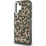 Karl Lagerfeld IML Leopard ovitek z MagSafe za iPhone 16 - rjav