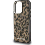 Karl Lagerfeld IML Leopard ovitek z MagSafe za iPhone 16 Pro - rjav