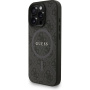 Guess 4G Colored Ring Strap ovitek z držalom in MagSafe za iPhone 16 Pro Max - siv