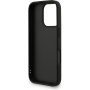 Guess 4G Metal Logo Strap ovitek z vrvico za iPhone 16 Pro Max - siv