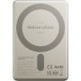 Native Union Active brezžična MagSafe powerbank s priključkom USB-C - 5.000 mAh - srebrna