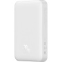 Baseus Mini brezžična MagSafe powerbanka s priključkom USB-C - 10.000 mAh - bela