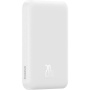 Baseus Mini brezžična MagSafe powerbanka s priključkom USB-C - 5.000 mAh - bela