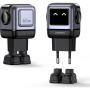 UGREEN Nexode RG RobotGaN hitri polnilni adapter z 2x USB-C / USB-A priključki - 65W - črn