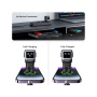 UGREEN Nexode RG RobotGaN hitri polnilni adapter z 2x USB-C / USB-A priključki - 65W - črn
