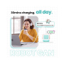 UGREEN Nexode RG RobotGaN hitri polnilni adapter z 2x USB-C / USB-A priključki - 65W - mentol