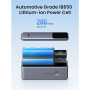 UGREEN Nexode 100W powerbank s priključki USB-C / USB-A - 12.000 mAh - siva