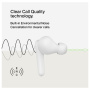 BELKIN SoundForm Rhythm brezžične slušalke - bela